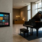 تاچ پنل آستروم؛ قلب تپنده سیستم‌های هوشمند KNX در خانه‌های مدرن